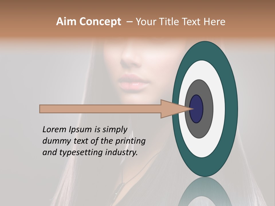 Perfect Make Up Pure PowerPoint Template