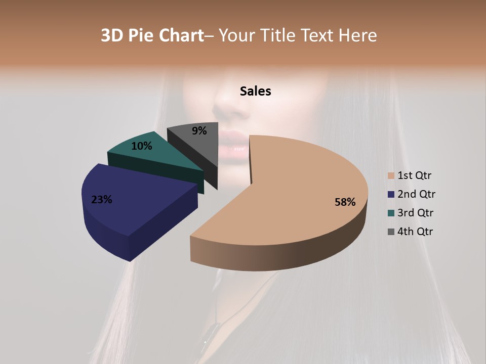 Perfect Make Up Pure PowerPoint Template
