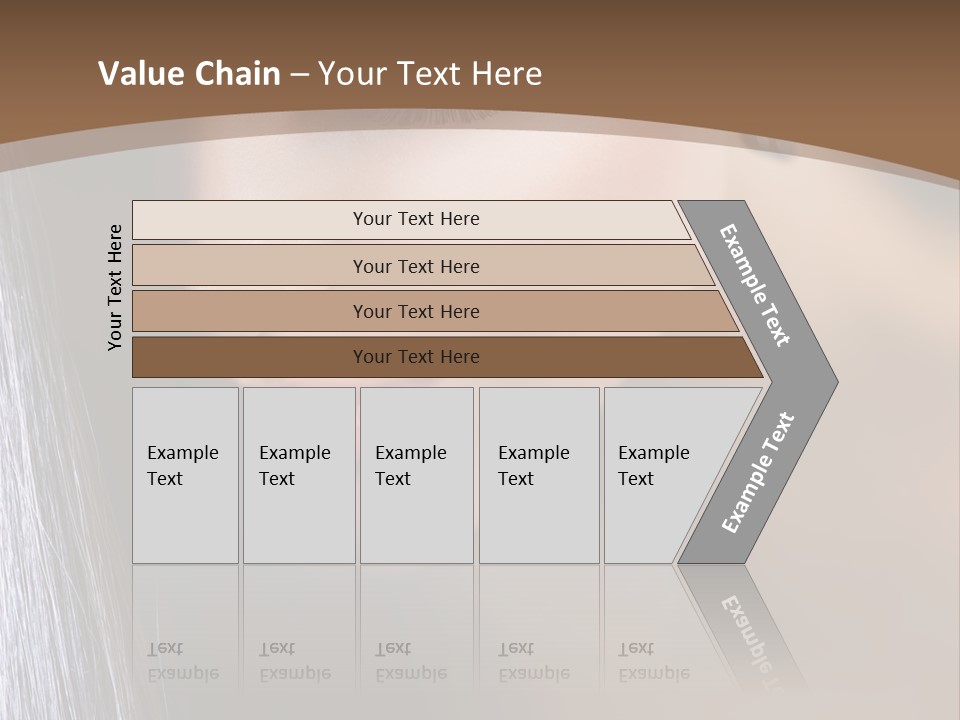 Haircut Sensuality Woman PowerPoint Template