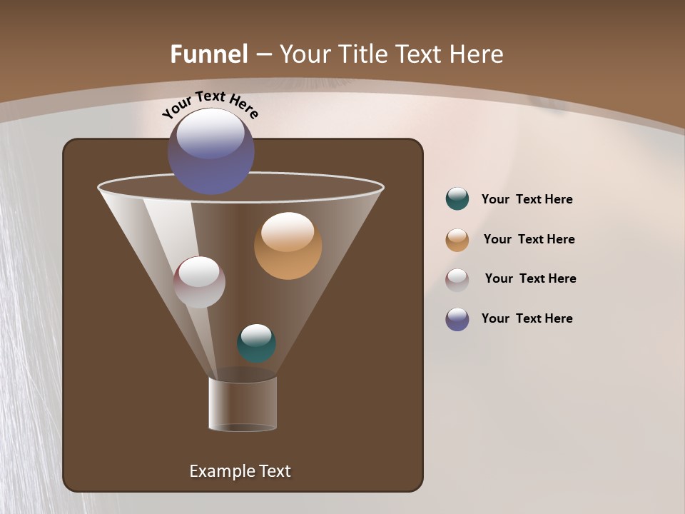 Haircut Sensuality Woman PowerPoint Template