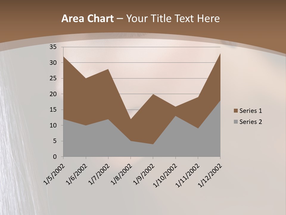 Haircut Sensuality Woman PowerPoint Template