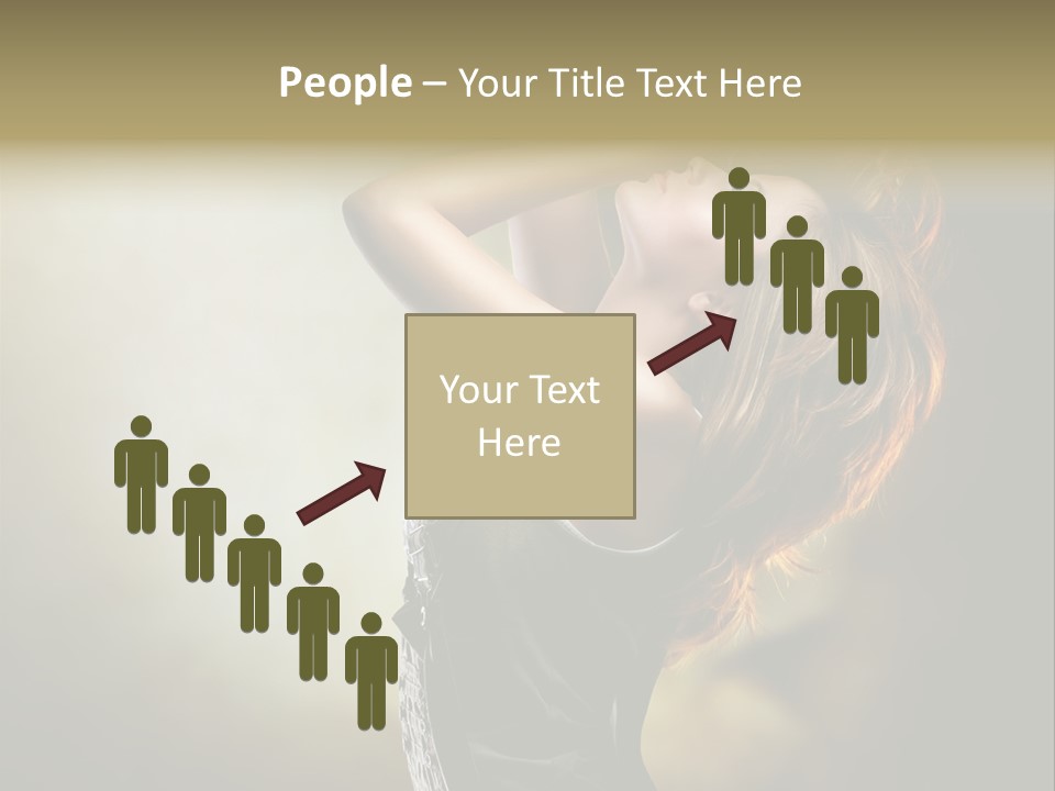 Makeup Brown Lifestyle PowerPoint Template