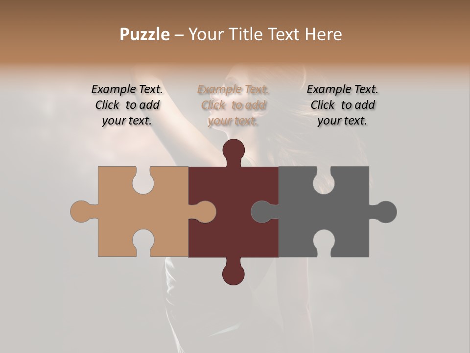 Bright Photography Dance PowerPoint Template