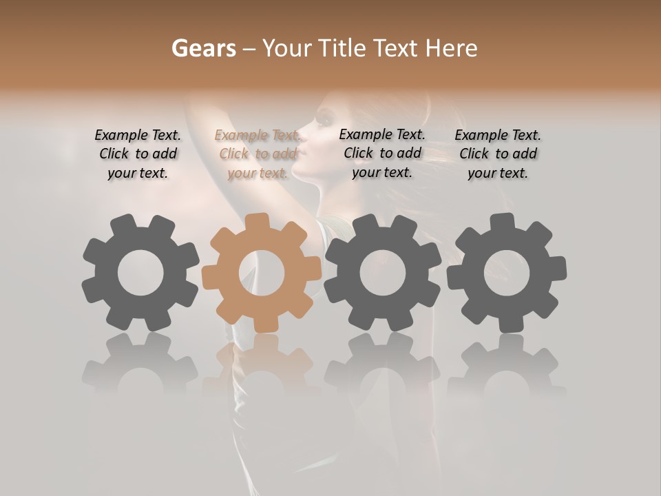 Bright Photography Dance PowerPoint Template