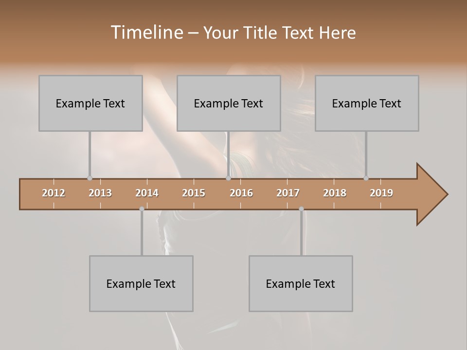 Bright Photography Dance PowerPoint Template