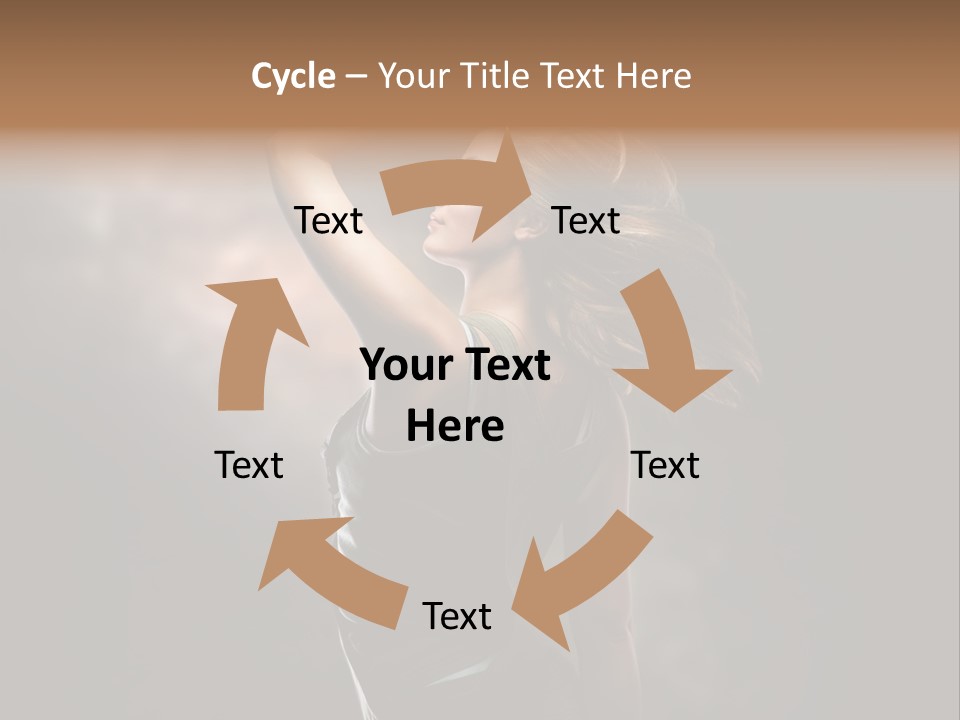 Bright Photography Dance PowerPoint Template