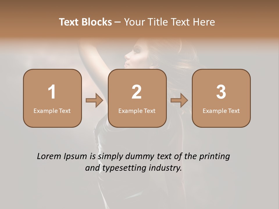 Bright Photography Dance PowerPoint Template