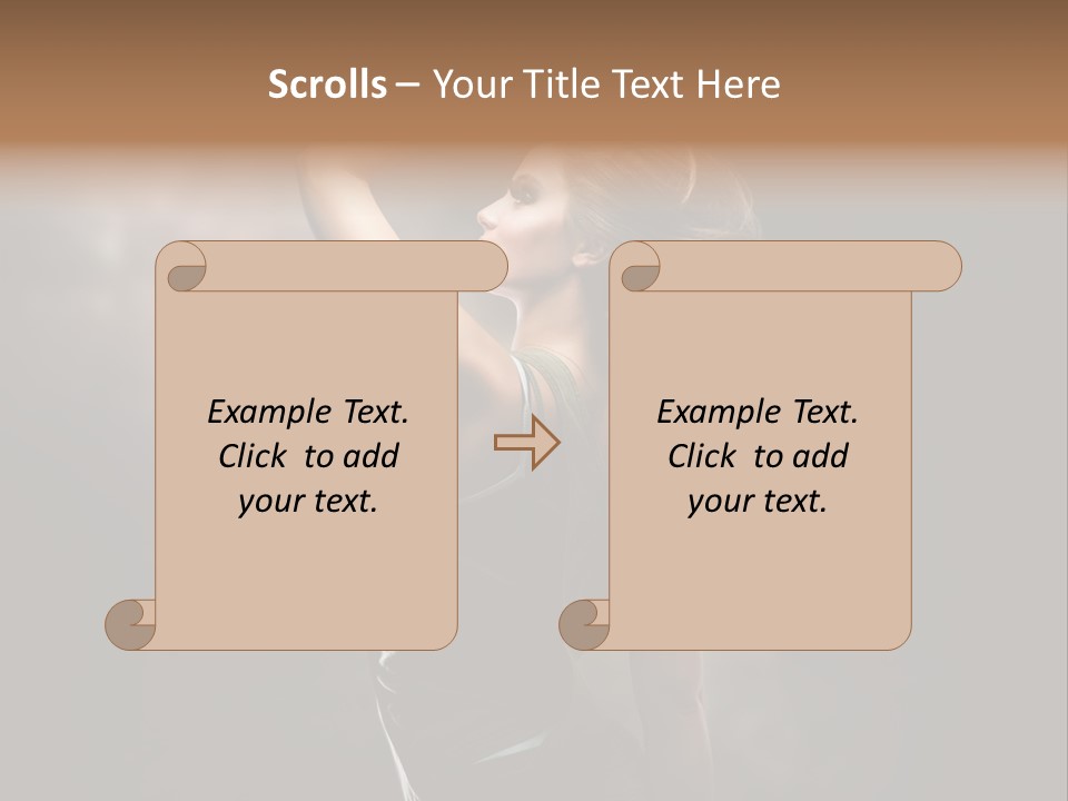 Bright Photography Dance PowerPoint Template
