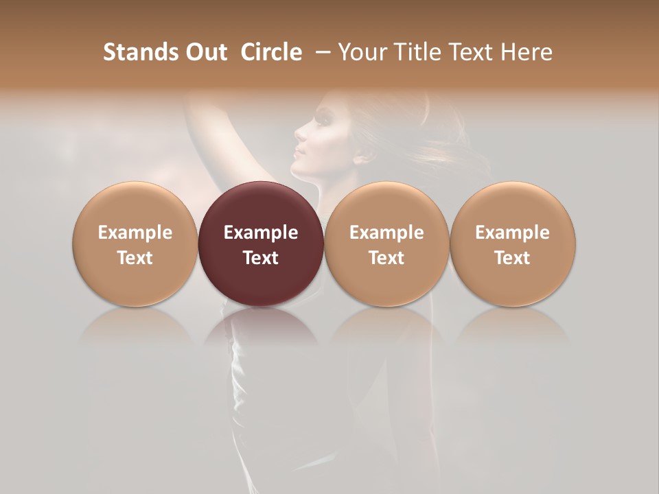 Bright Photography Dance PowerPoint Template