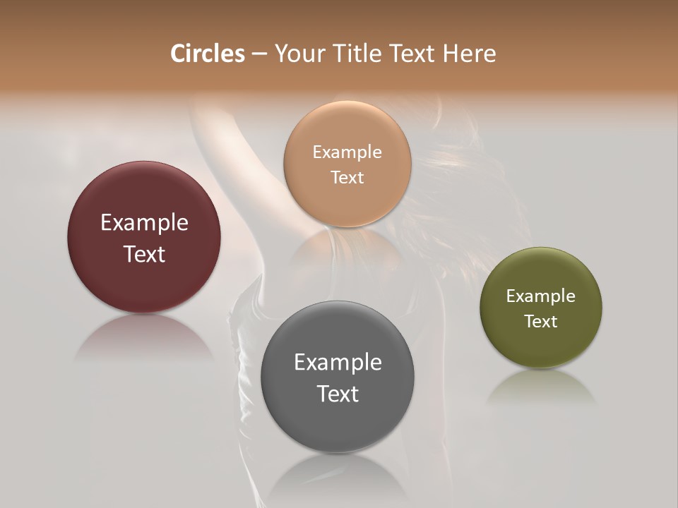 Bright Photography Dance PowerPoint Template