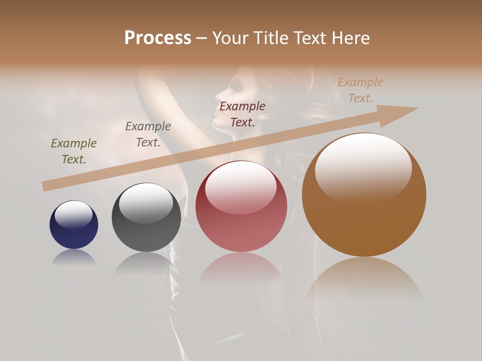 Bright Photography Dance PowerPoint Template