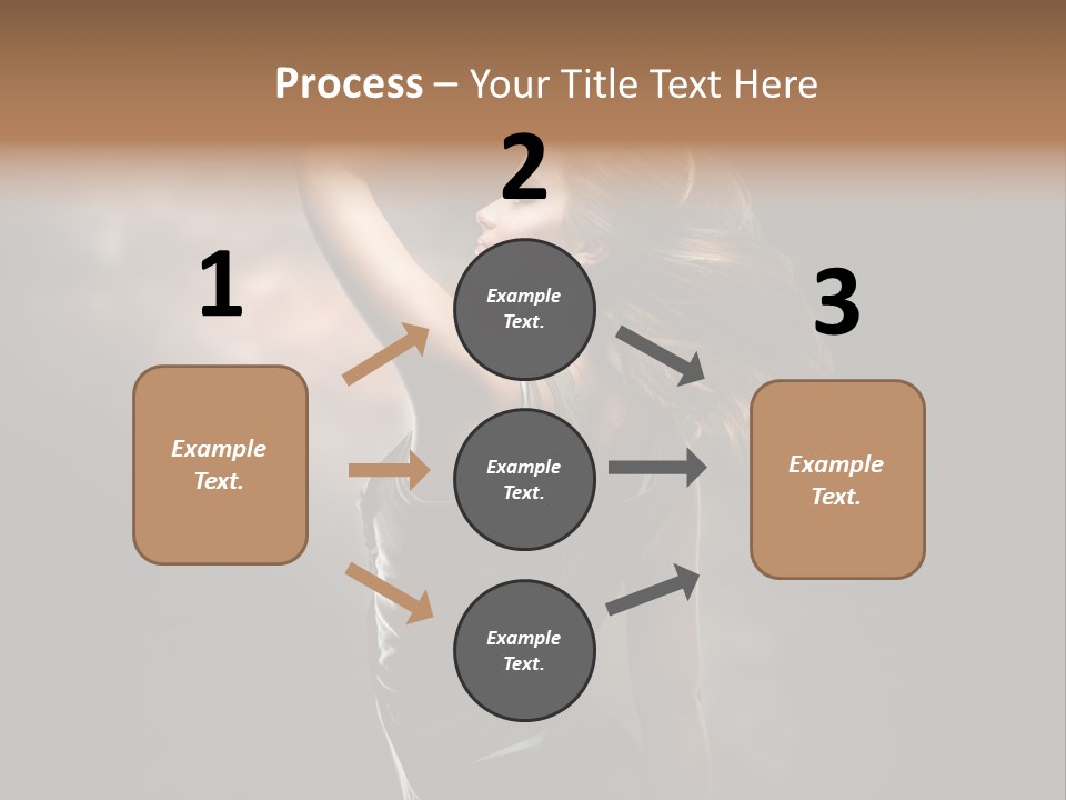 Bright Photography Dance PowerPoint Template