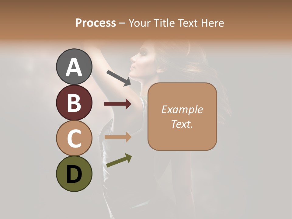 Bright Photography Dance PowerPoint Template