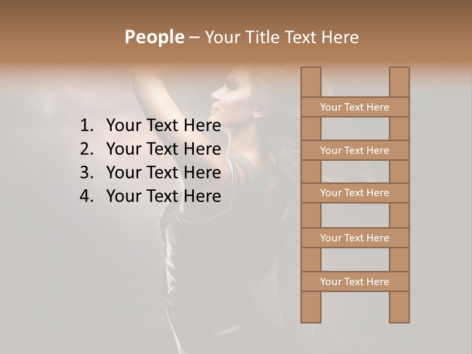 Bright Photography Dance PowerPoint Template