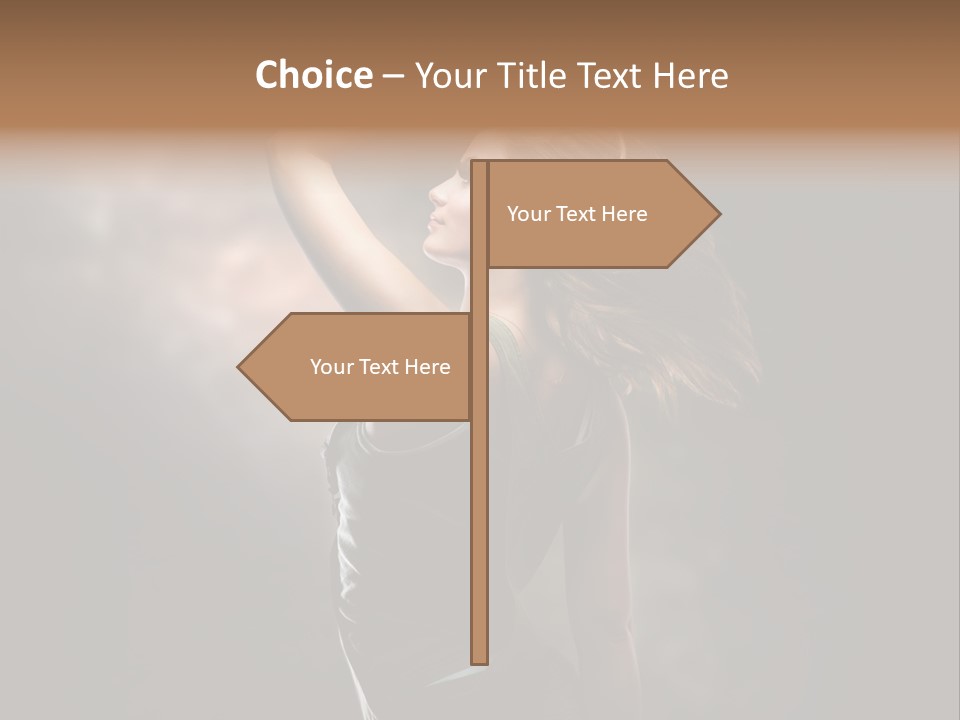 Bright Photography Dance PowerPoint Template