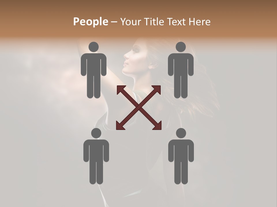 Bright Photography Dance PowerPoint Template