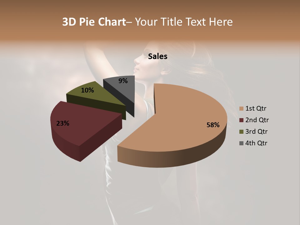 Bright Photography Dance PowerPoint Template