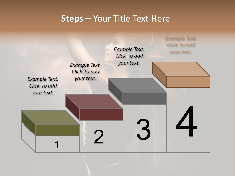 Bright Photography Dance PowerPoint Template