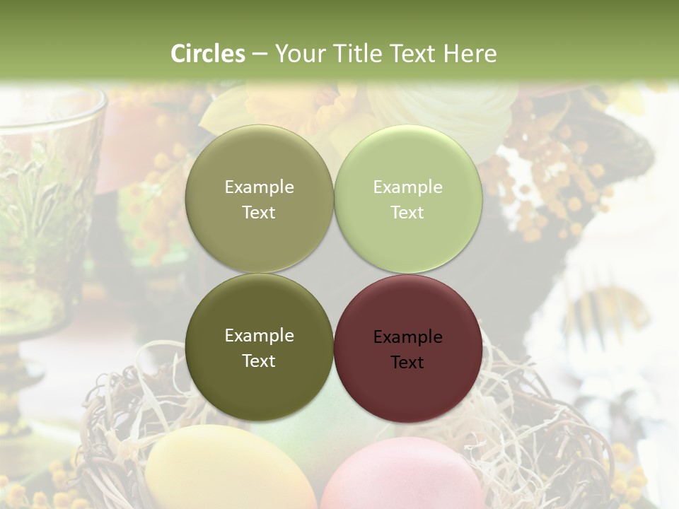 Beauty Egg Composition PowerPoint Template