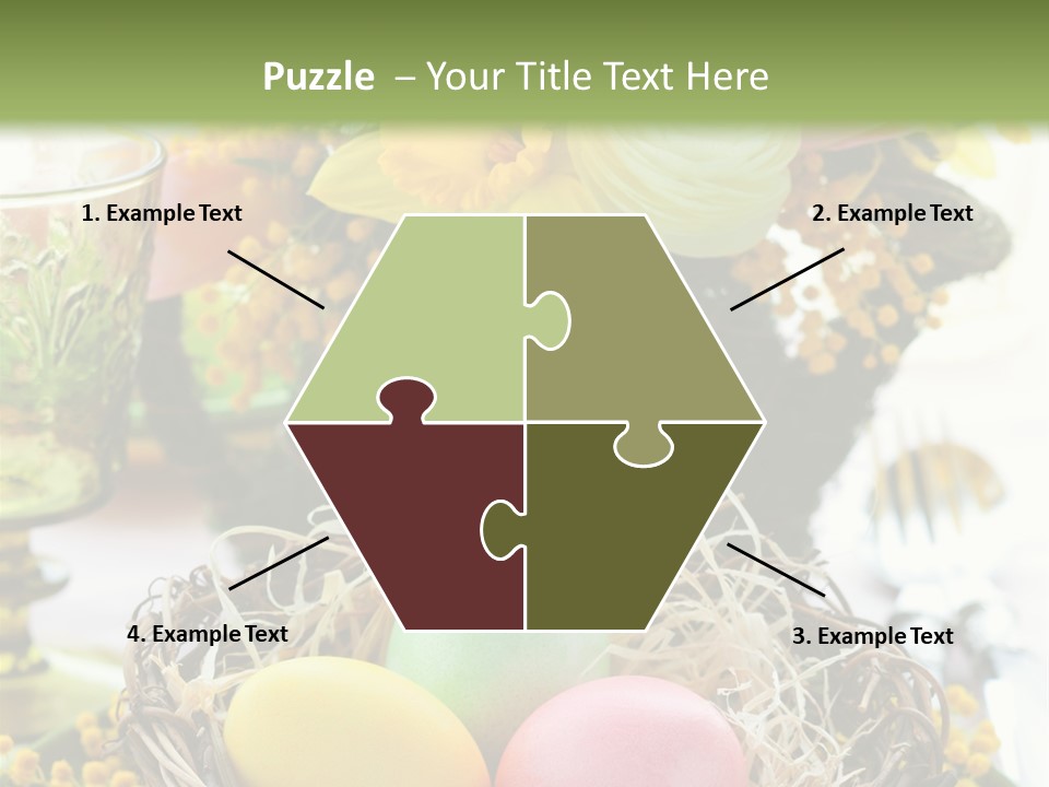 Beauty Egg Composition PowerPoint Template