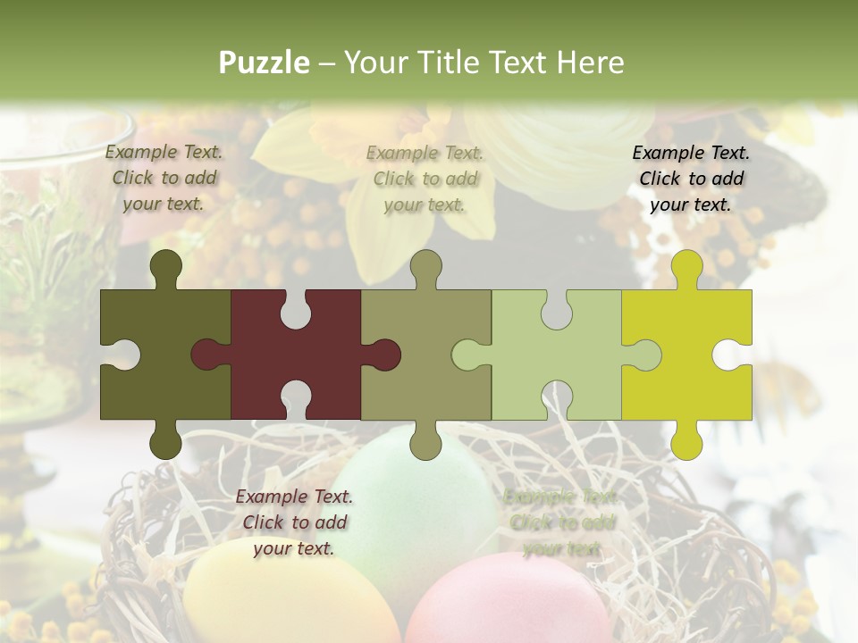 Beauty Egg Composition PowerPoint Template