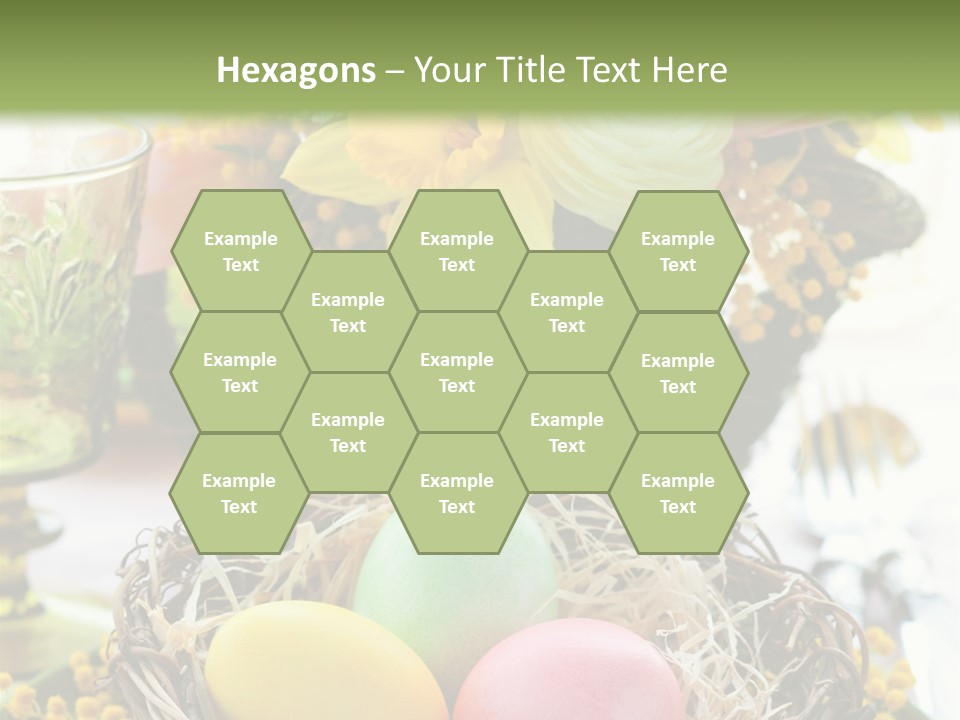 Beauty Egg Composition PowerPoint Template