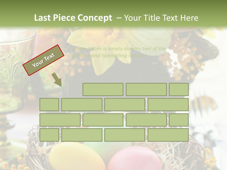 Beauty Egg Composition PowerPoint Template