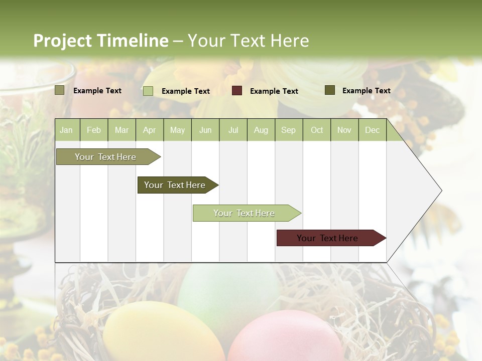 Beauty Egg Composition PowerPoint Template