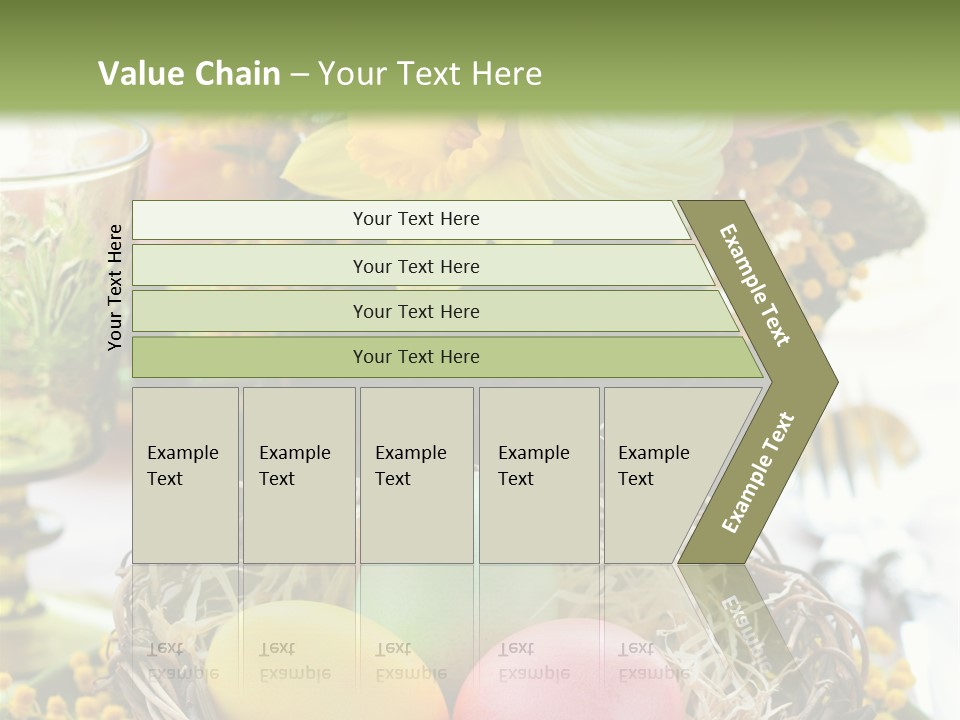 Beauty Egg Composition PowerPoint Template