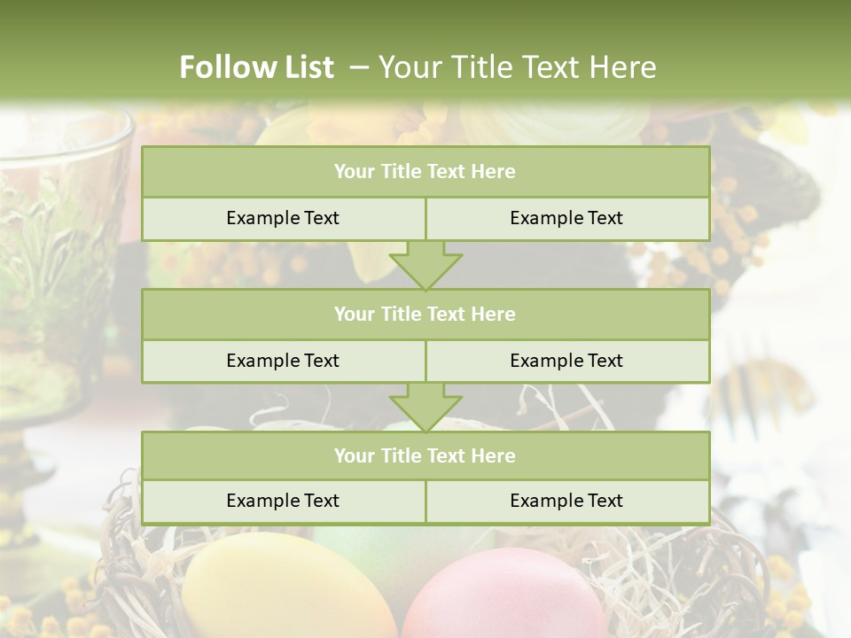 Beauty Egg Composition PowerPoint Template