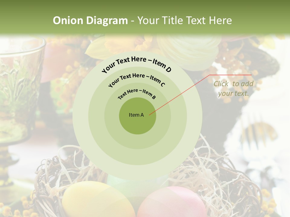 Beauty Egg Composition PowerPoint Template