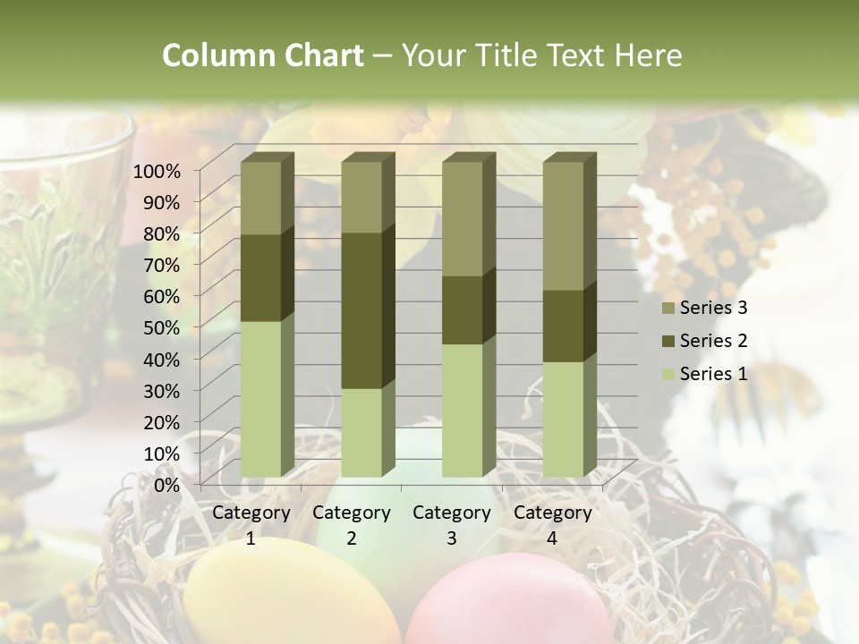 Beauty Egg Composition PowerPoint Template