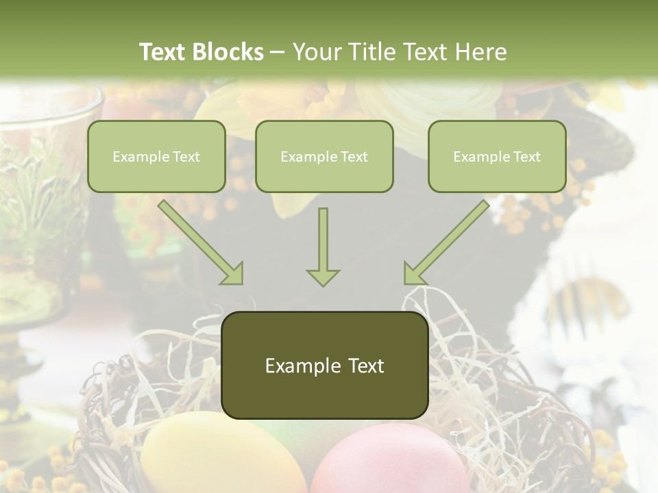 Beauty Egg Composition PowerPoint Template