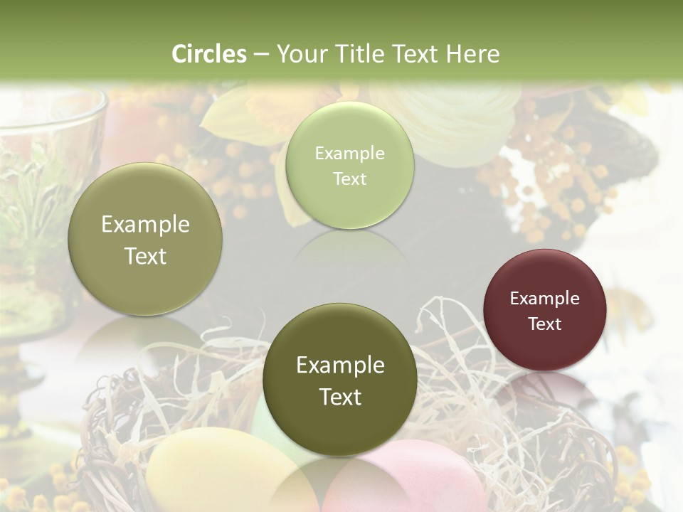 Beauty Egg Composition PowerPoint Template