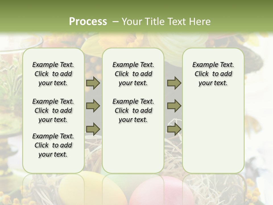 Beauty Egg Composition PowerPoint Template