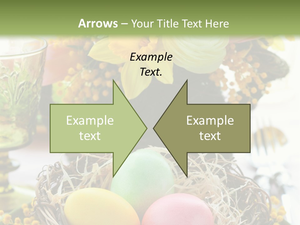 Beauty Egg Composition PowerPoint Template