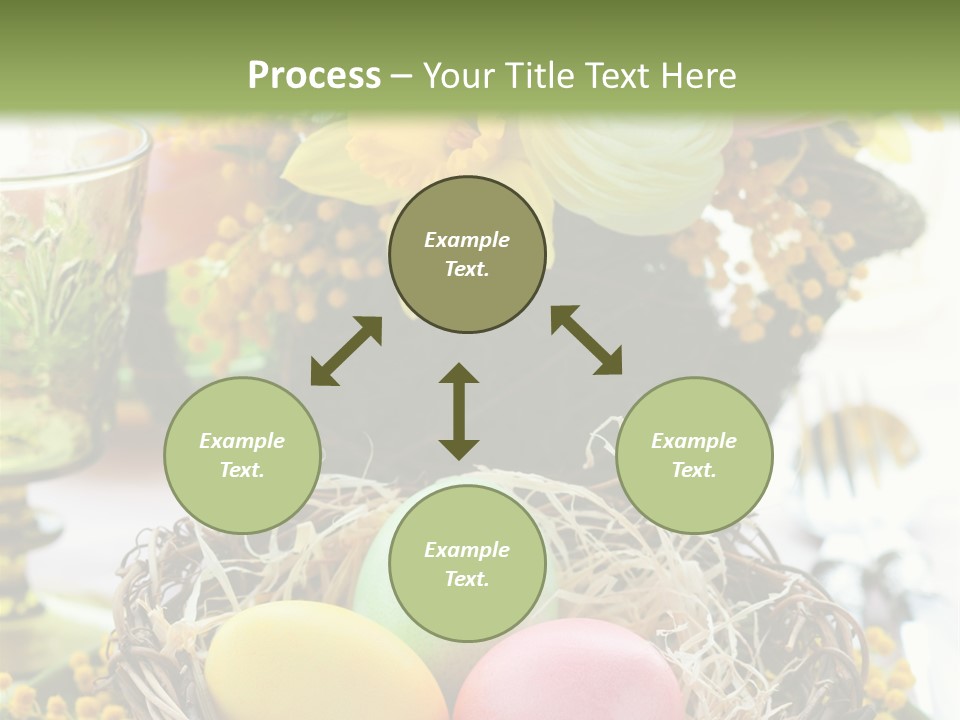 Beauty Egg Composition PowerPoint Template
