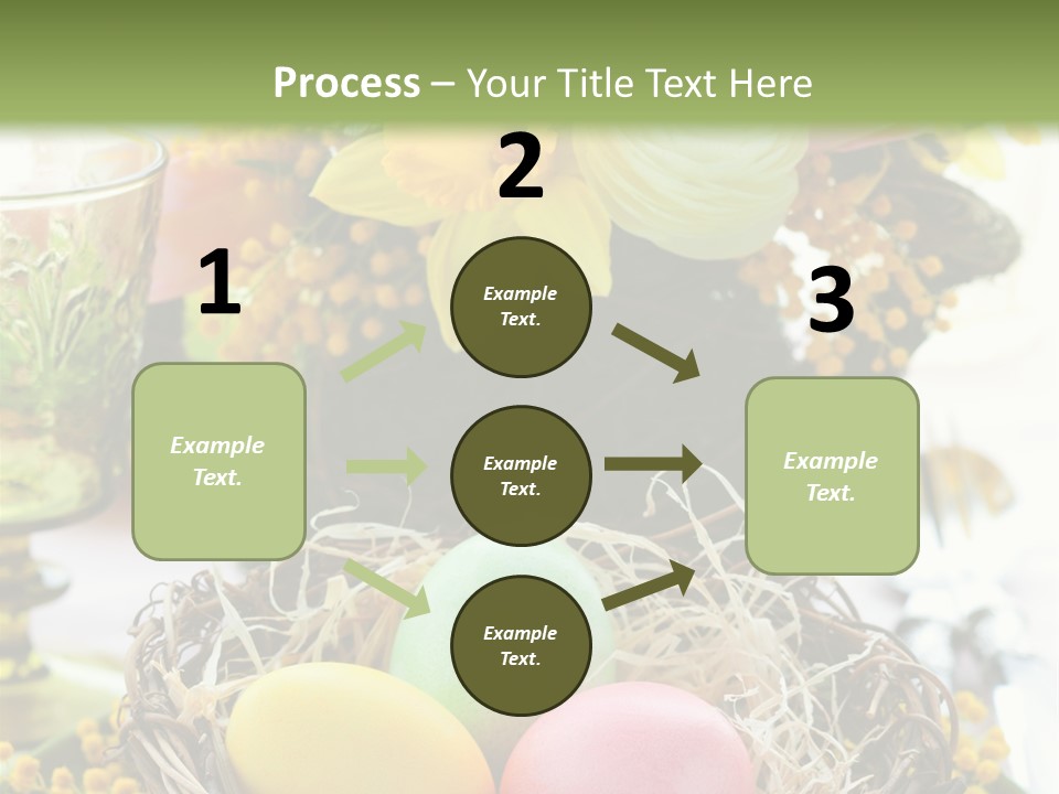 Beauty Egg Composition PowerPoint Template