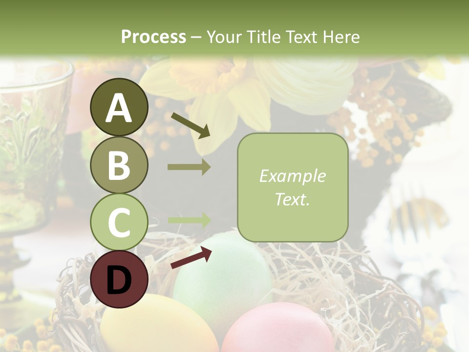 Beauty Egg Composition PowerPoint Template