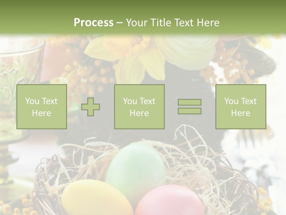 Beauty Egg Composition PowerPoint Template