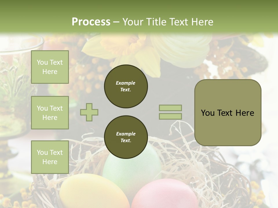 Beauty Egg Composition PowerPoint Template