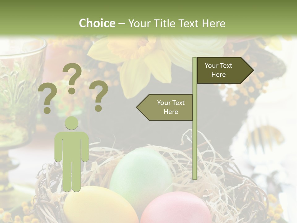 Beauty Egg Composition PowerPoint Template