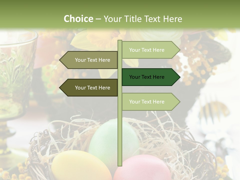 Beauty Egg Composition PowerPoint Template