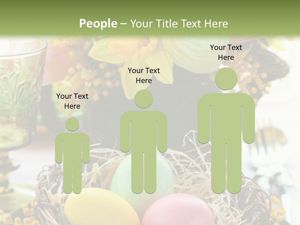 Beauty Egg Composition PowerPoint Template