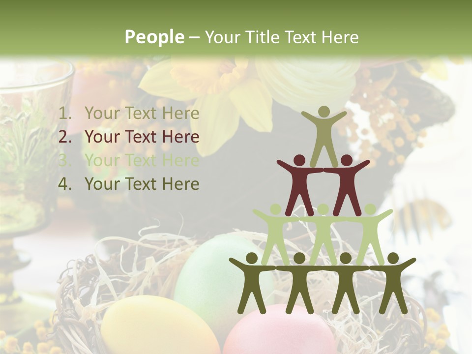 Beauty Egg Composition PowerPoint Template