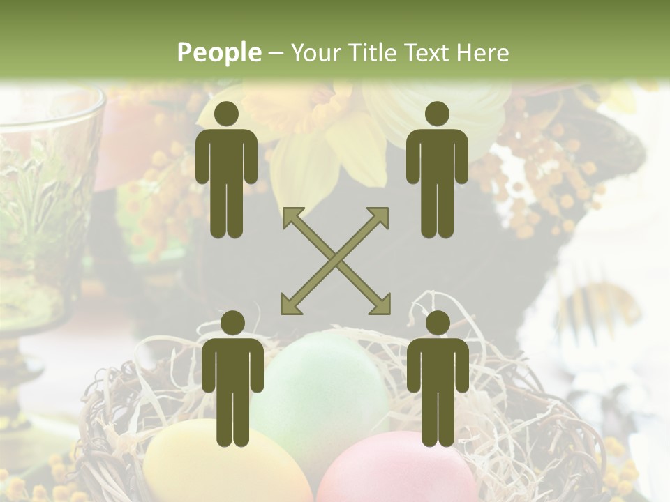 Beauty Egg Composition PowerPoint Template