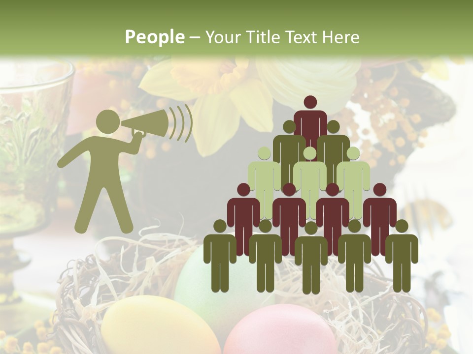 Beauty Egg Composition PowerPoint Template