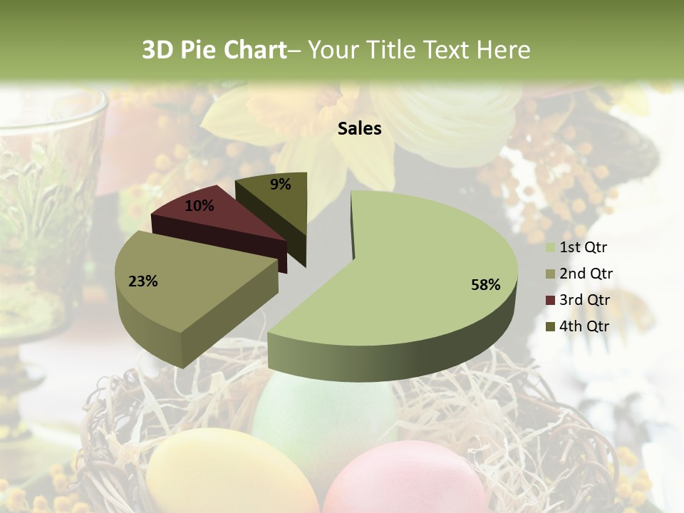 Beauty Egg Composition PowerPoint Template