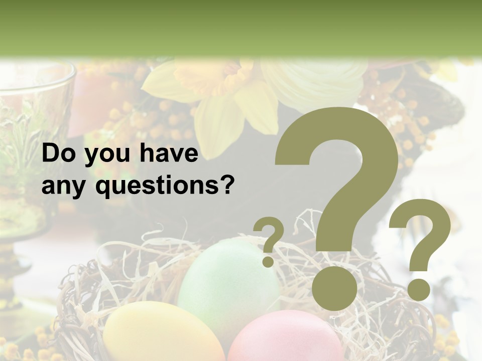 Beauty Egg Composition PowerPoint Template