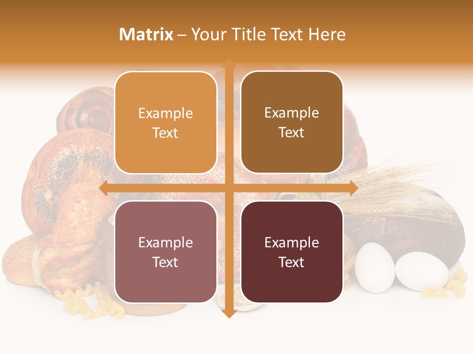 Many Bakery Wheat PowerPoint Template